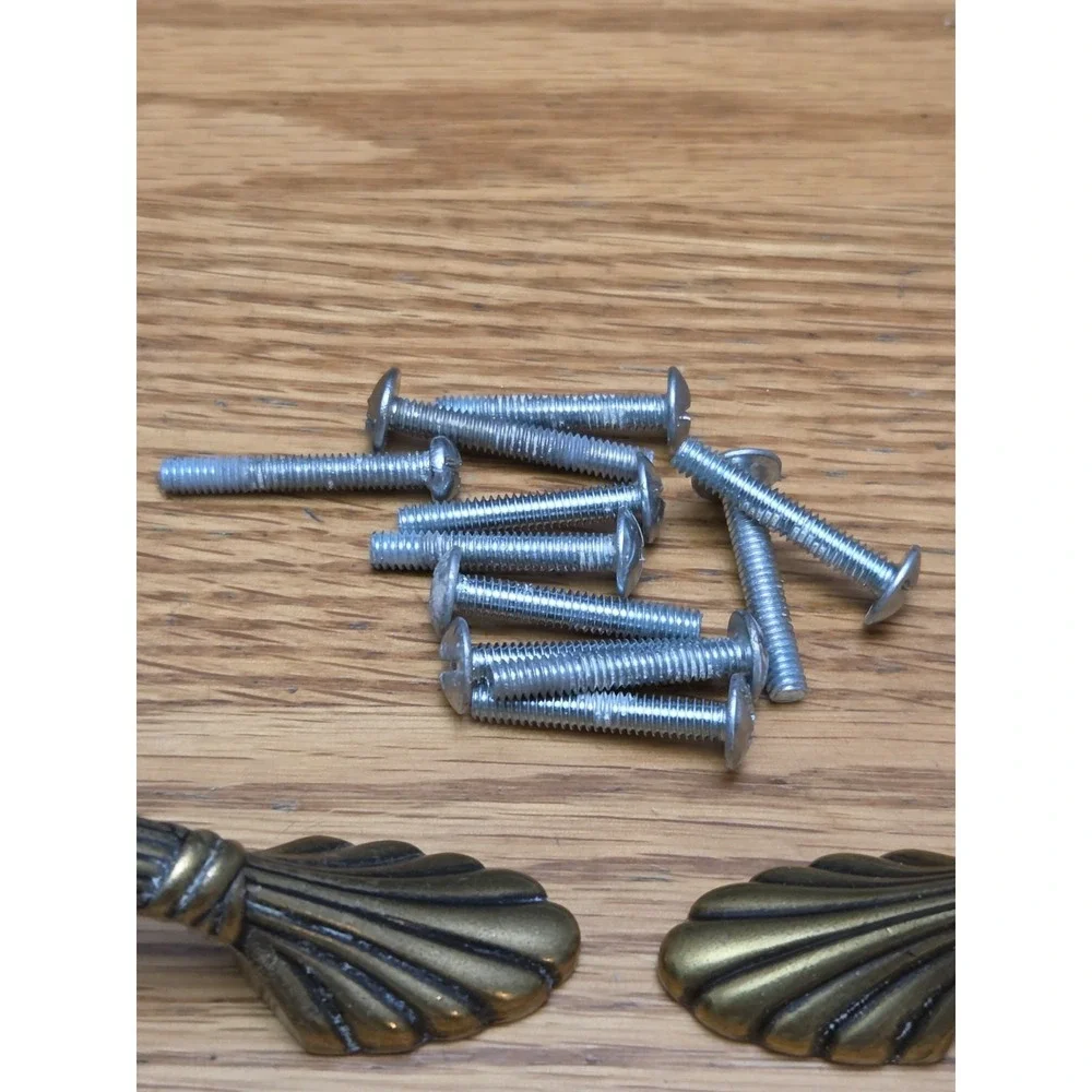 Amerock Vintage Natural Elegance Shell Cabinet Pulls/ Drawer Knobs /Handles Lot